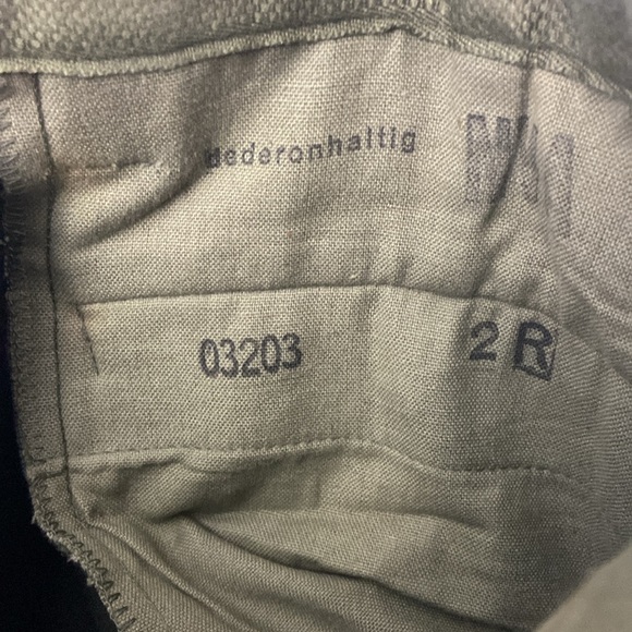 Vintage German Military Dederonhaltig NVA Men’s Wool Size 32 Pants - Picture 10 of 12